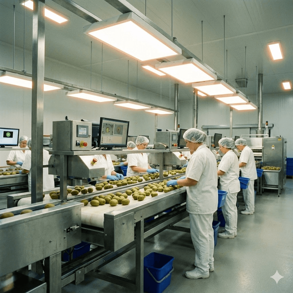 Línea de Empaque automatizada